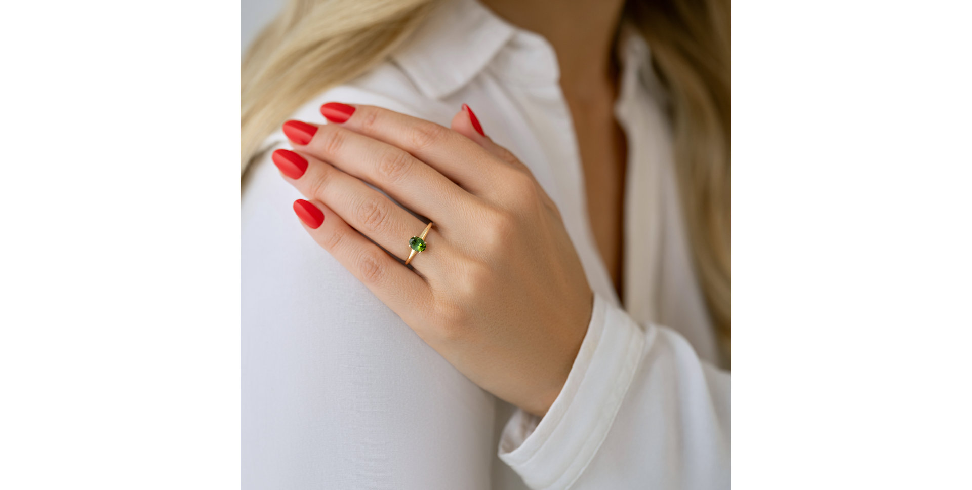 Prsteň s turmalínom Mystic Abyss