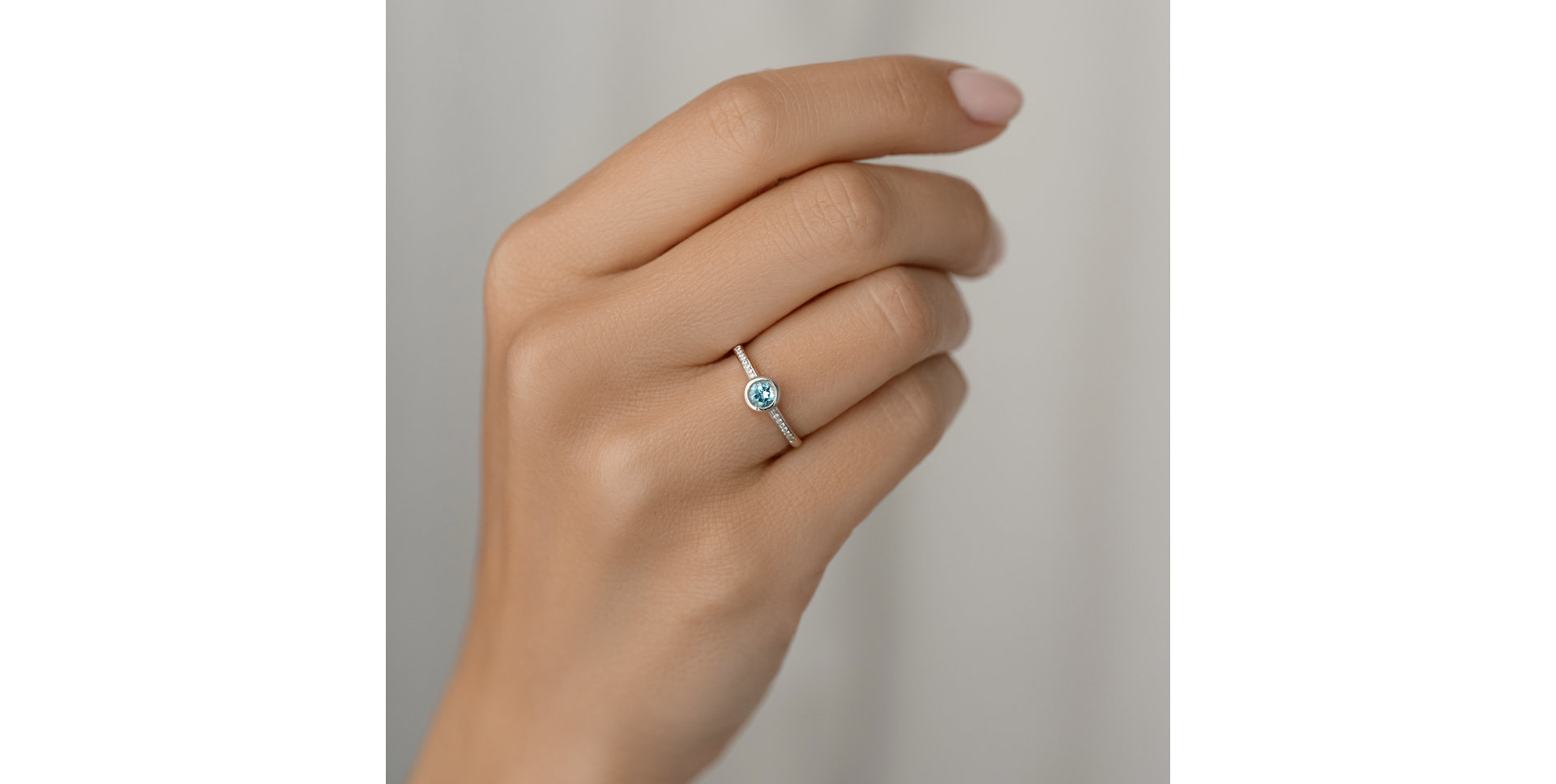 Prsteň s diamantmi a citrínom Regal Sparkle