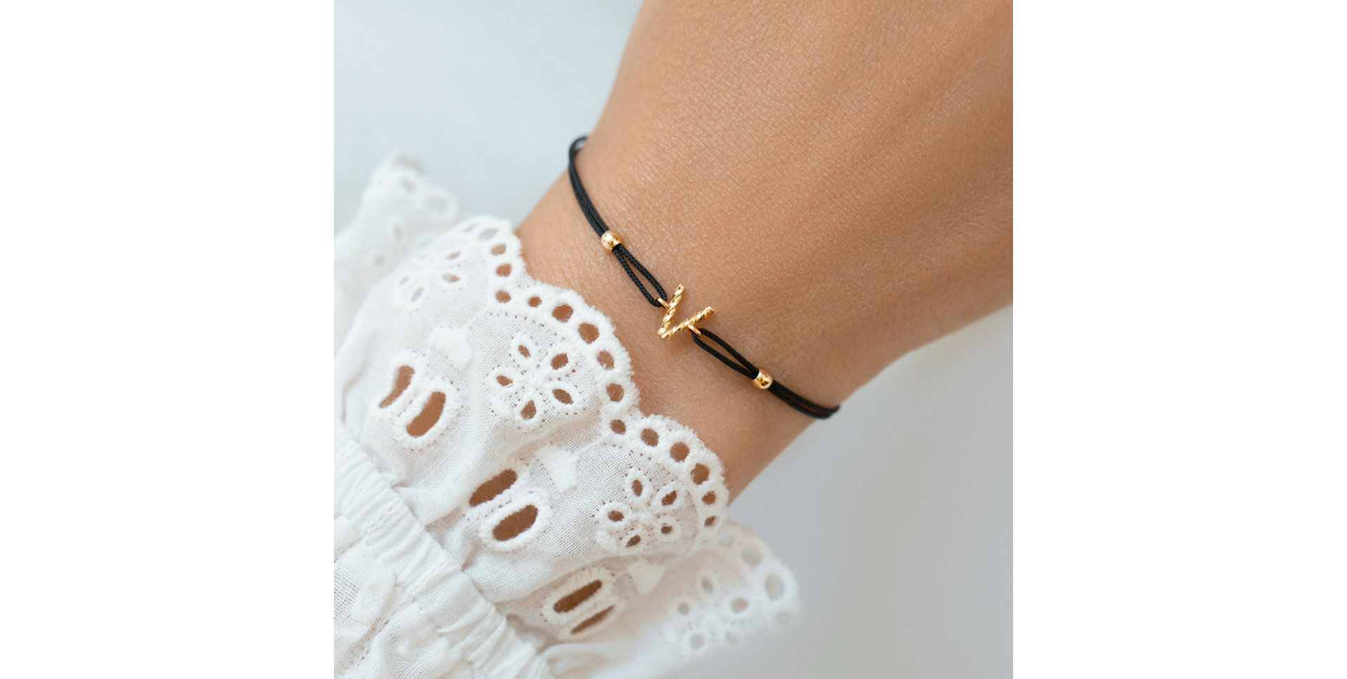 Náramok Spiral Alphabeth C