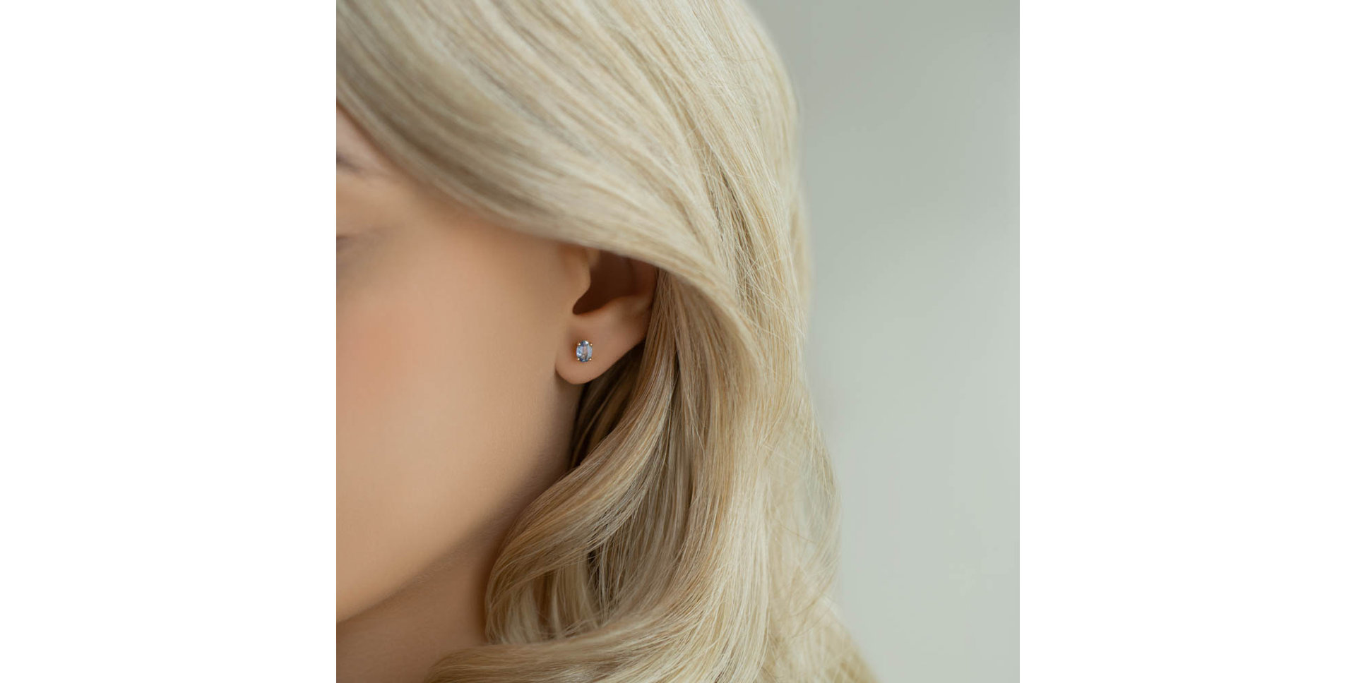 Náušnice so zafírom Mystic Abyss