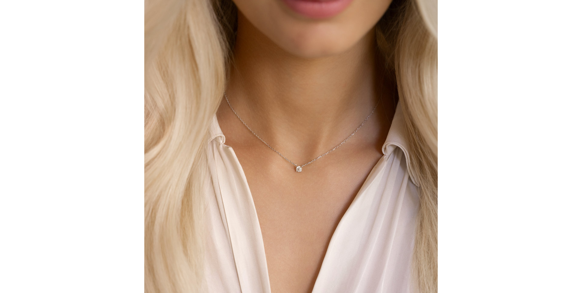 Diamond necklace Pure Light