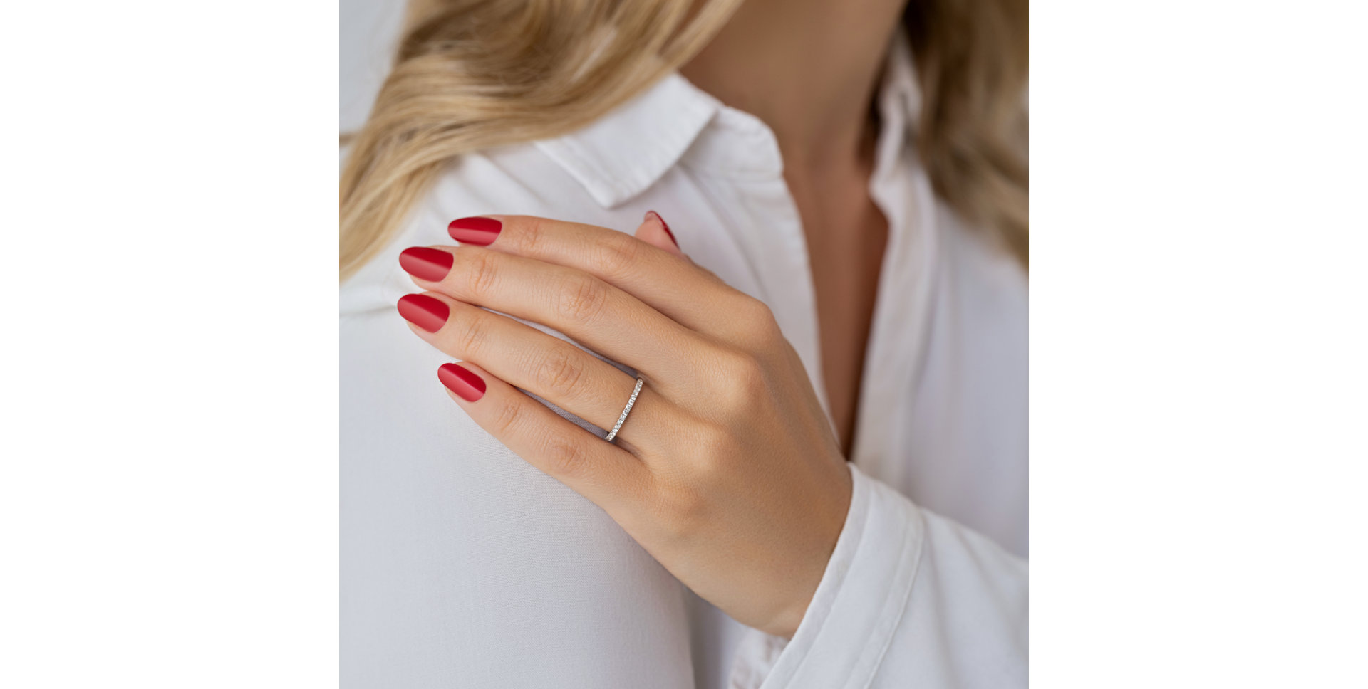 Prsteň s diamantmi Eternal Promise