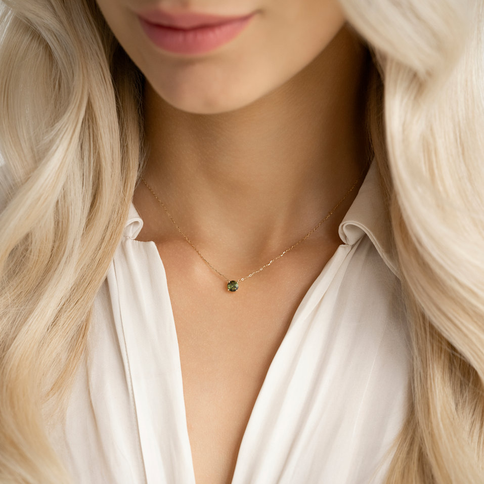 Náhrdelník se smaragdom Nauticalia