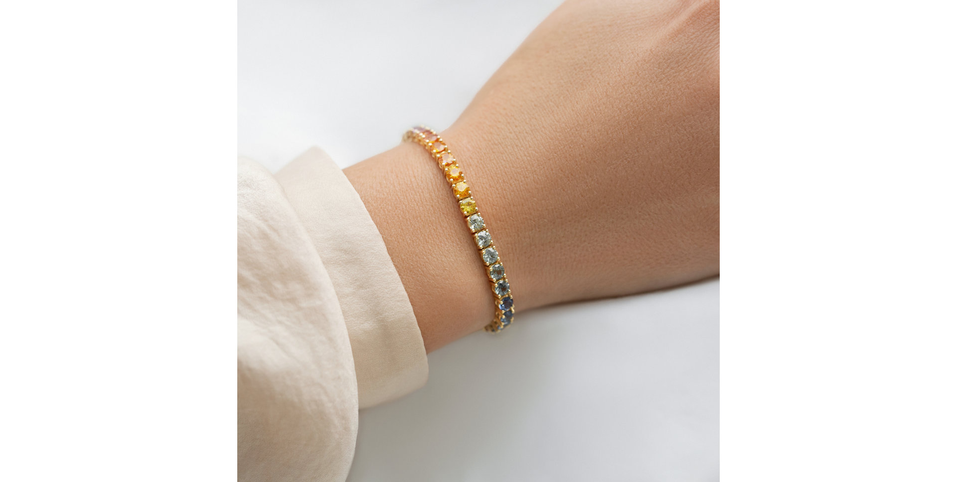 Náramok so zafírom Gradient Harmony