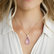 Náhrdelník s diamantmi a ametystom Lavender Tear3