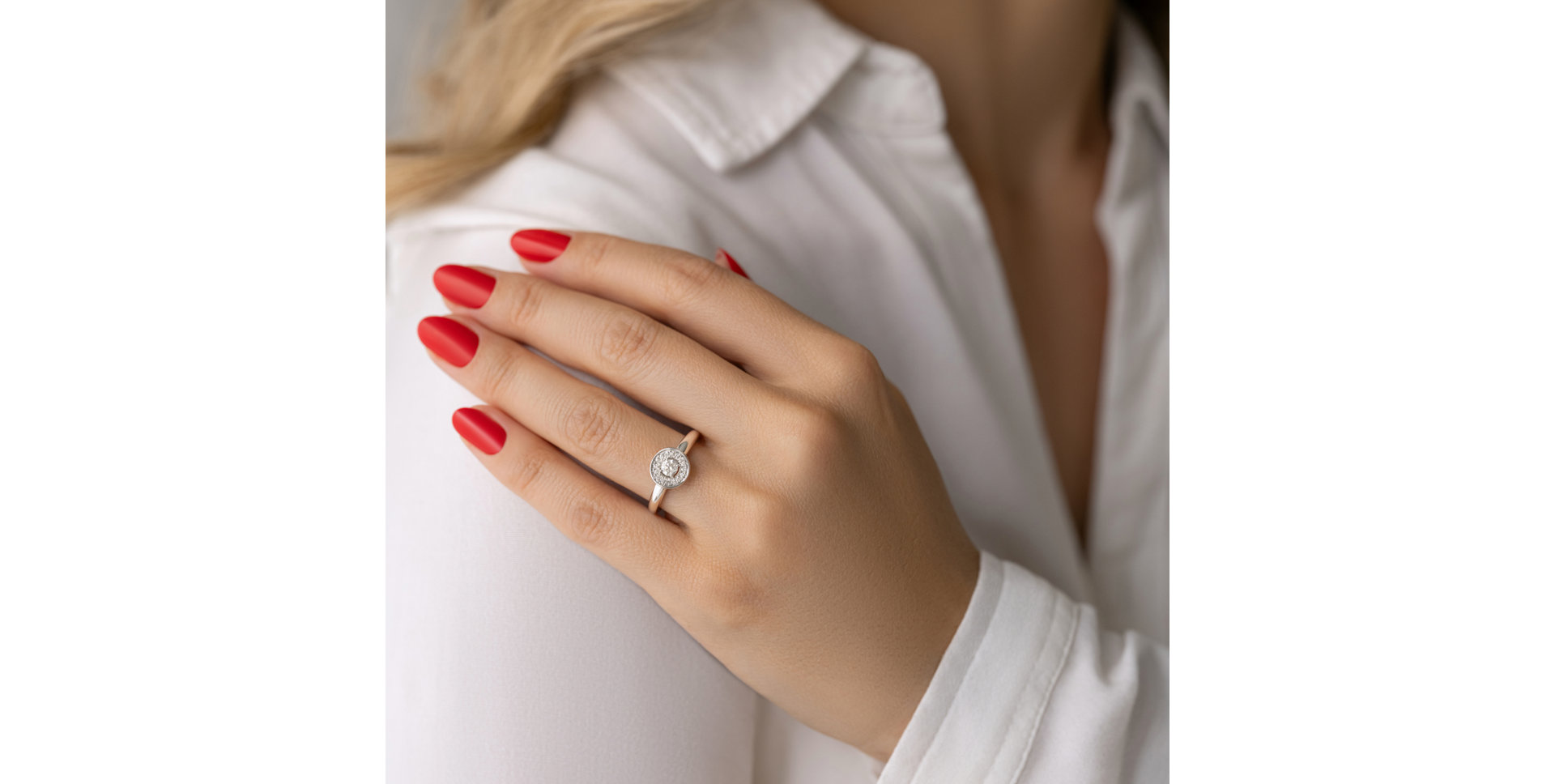 Prsteň s diamantmi Lorathis