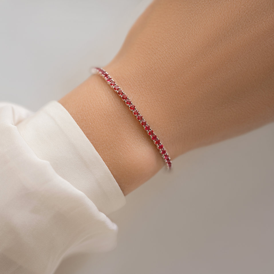 Náramok so smaragdmi Infinite Glow