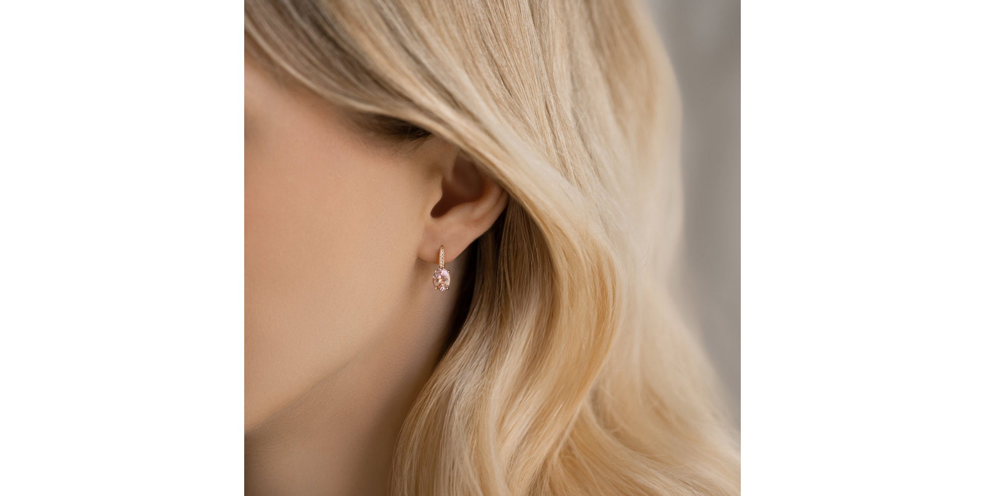 Náušnice s diamantmi a turmalínom Iris Elegance