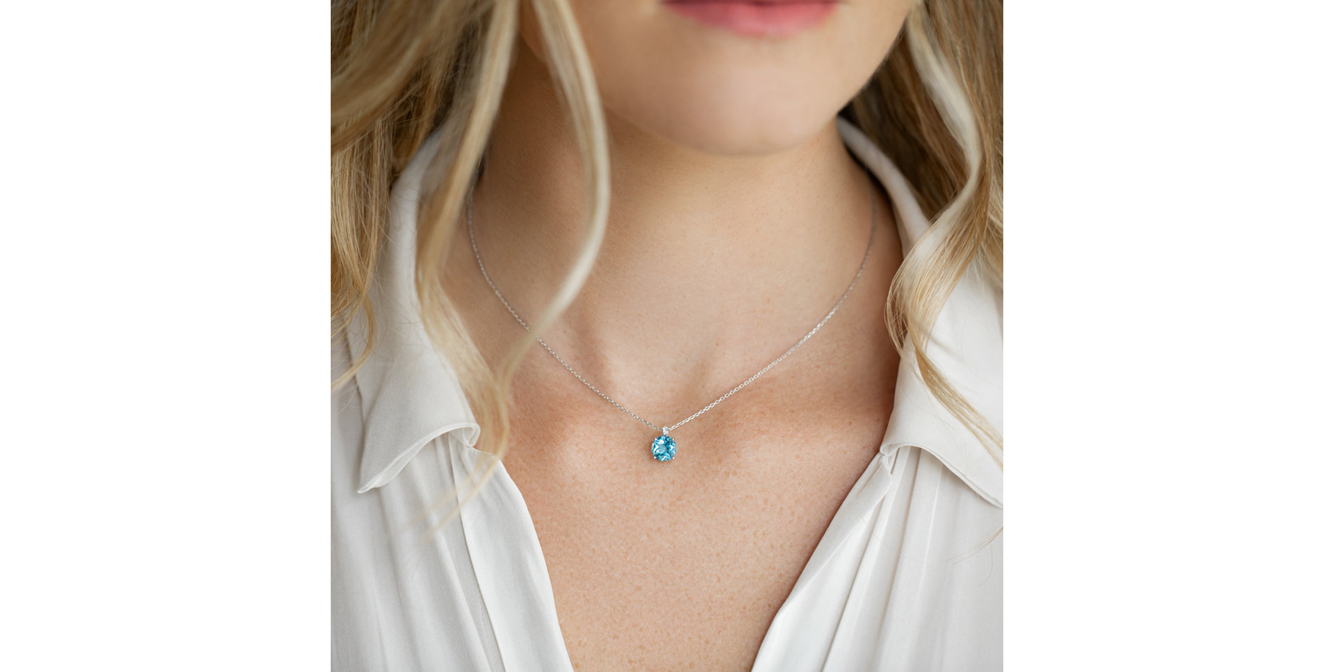 Náhrdelník s diamantmi a turmalínom Bethy