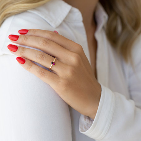 Prsteň s topásom Mystic Abyss