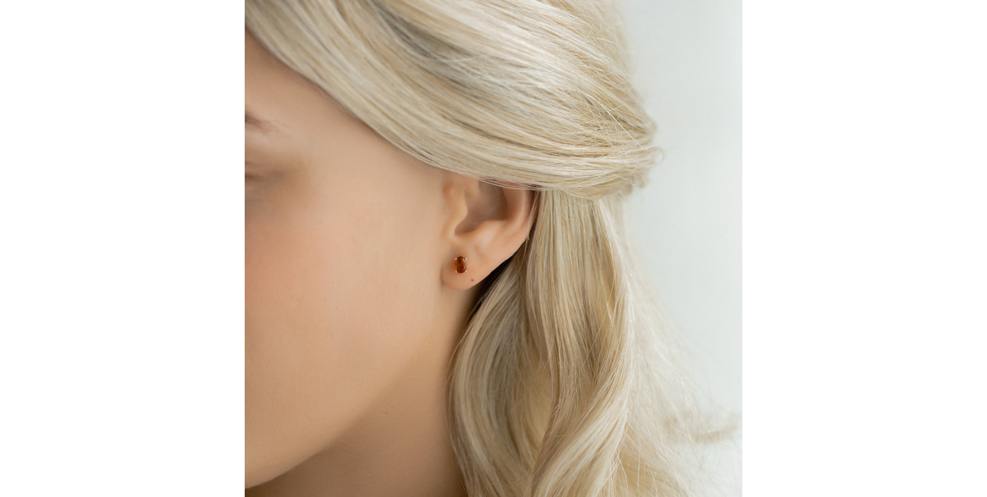 Náušnice s topásom Mystic Abyss