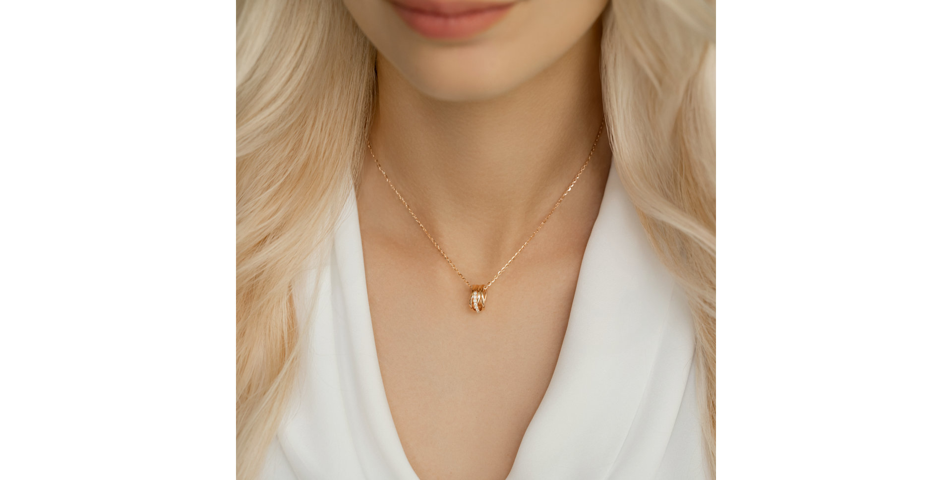 Náhrdelník s diamantmi Waverley