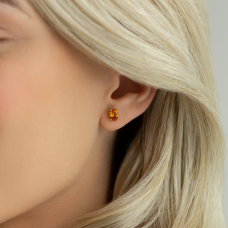 Náušnice s turmalínom Mystic Abyss