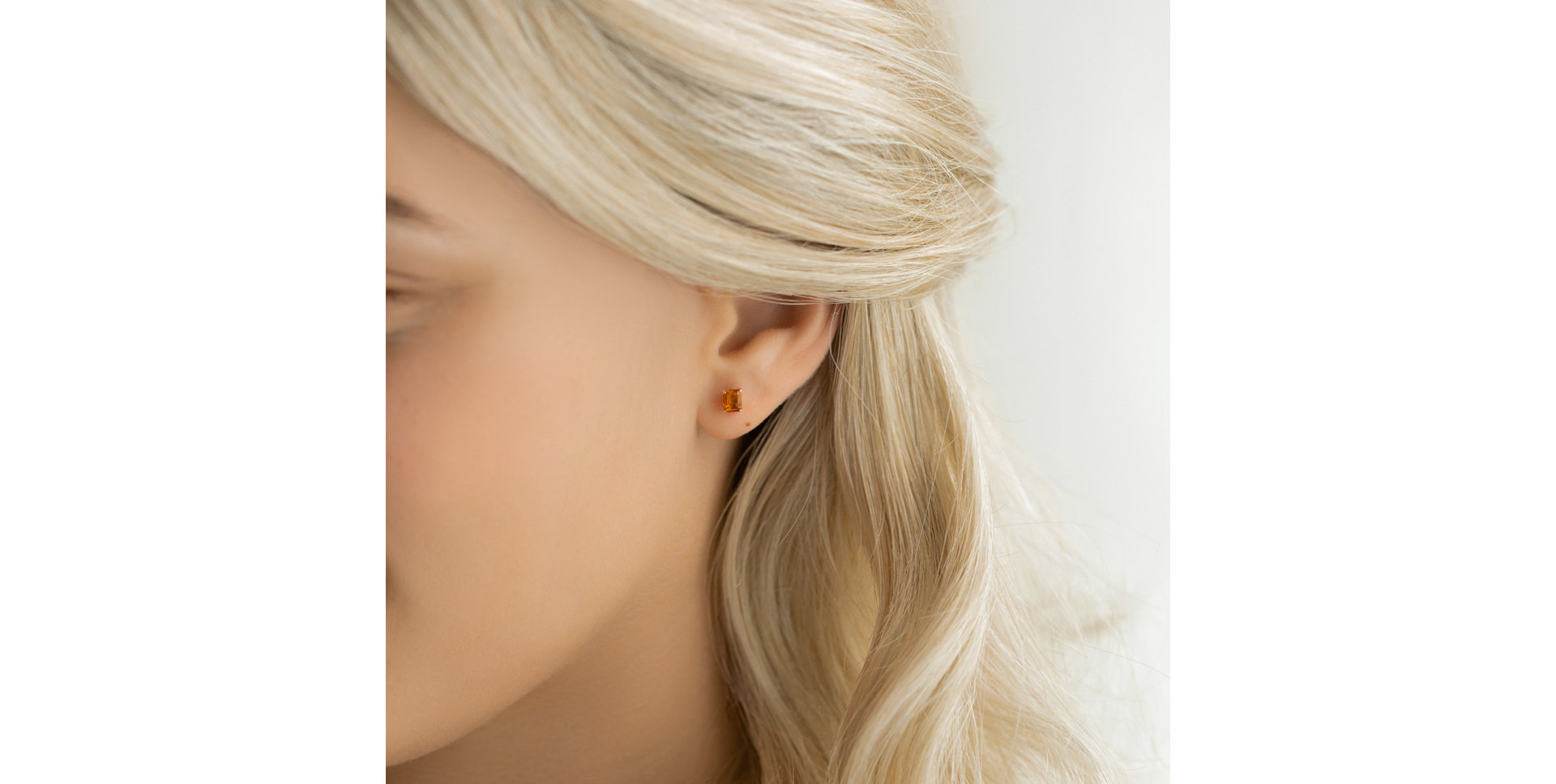 Náušnice s rubínom Winslow