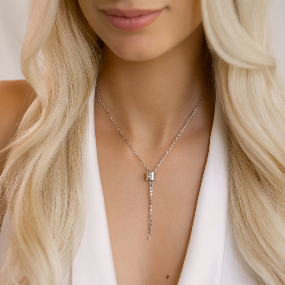 Náhrdelník s diamantmi Shine of Sophistication