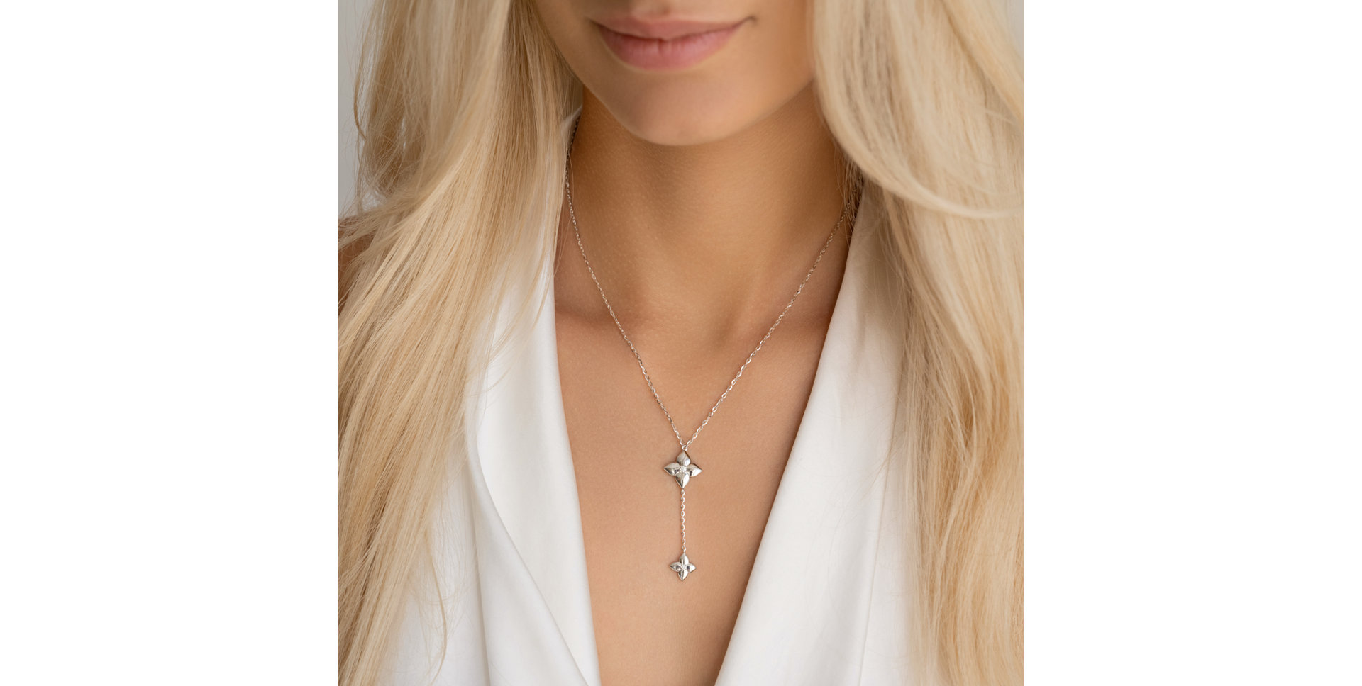 Náhrdelník s diamantmi Lily's Grace