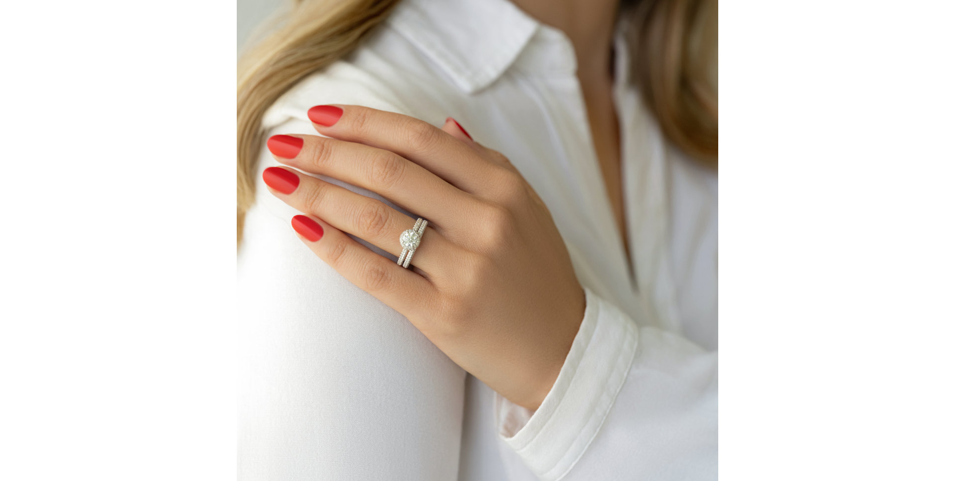 Prsteň s diamantmi Sandriné