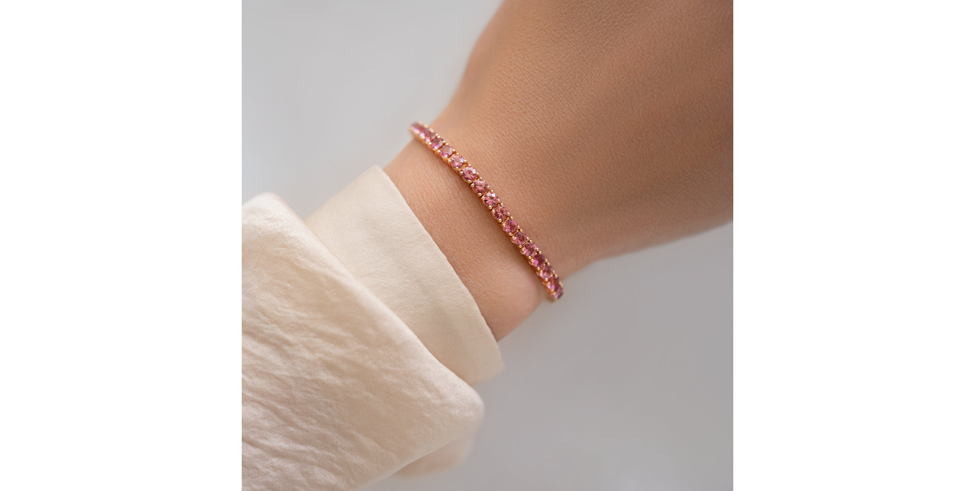 Náramok s rhodlitom Infinite Glow