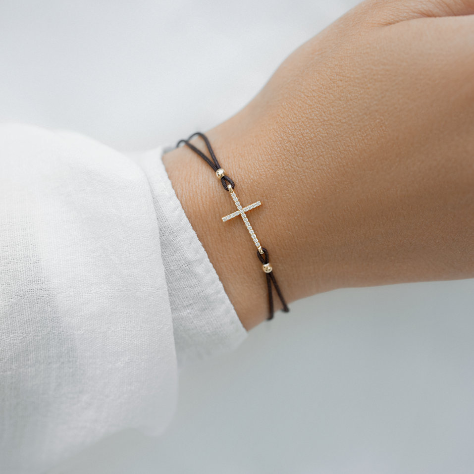 Náramok s diamantmi Crosima