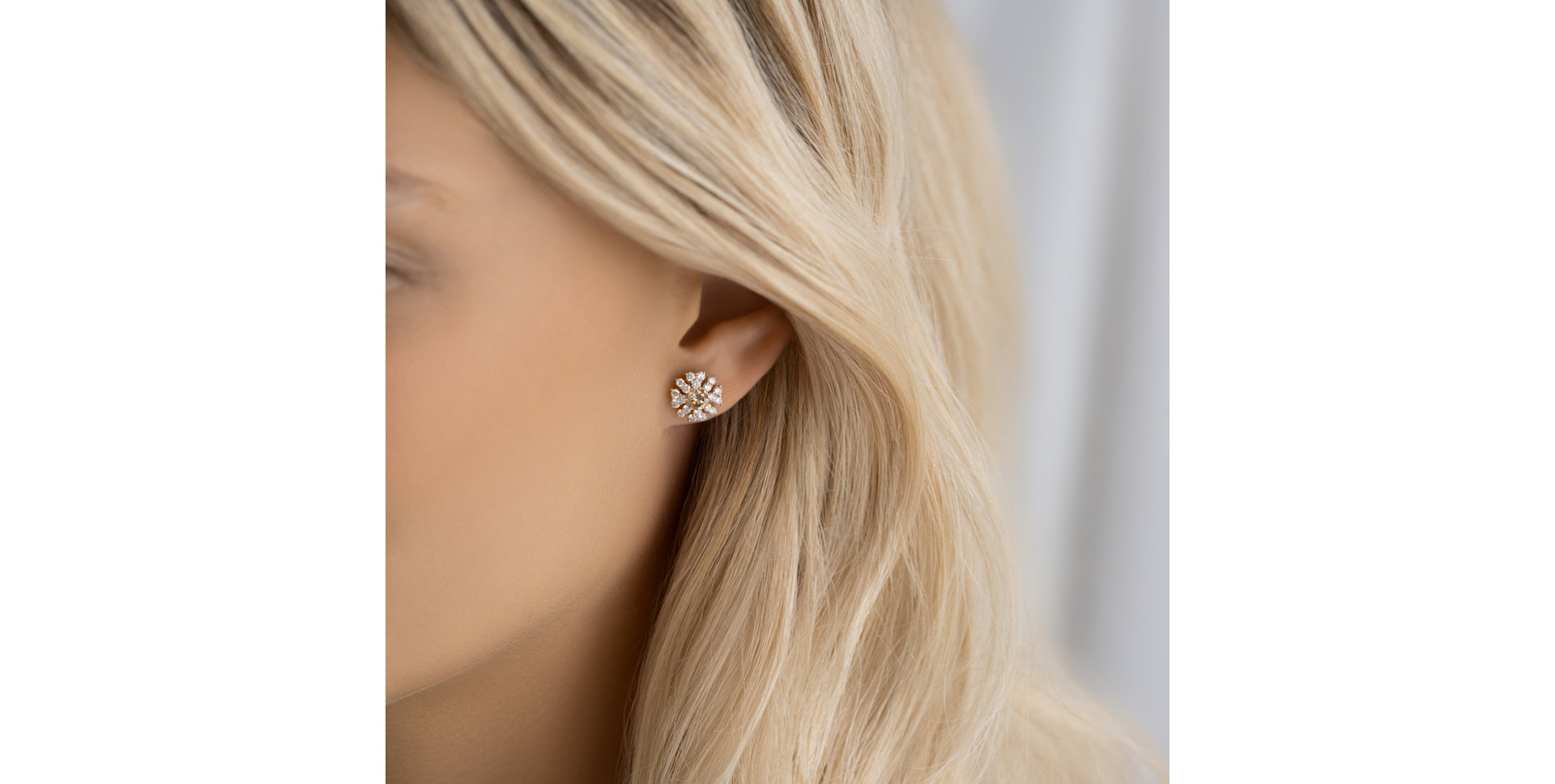 Náušnice s diamantmi Graciano