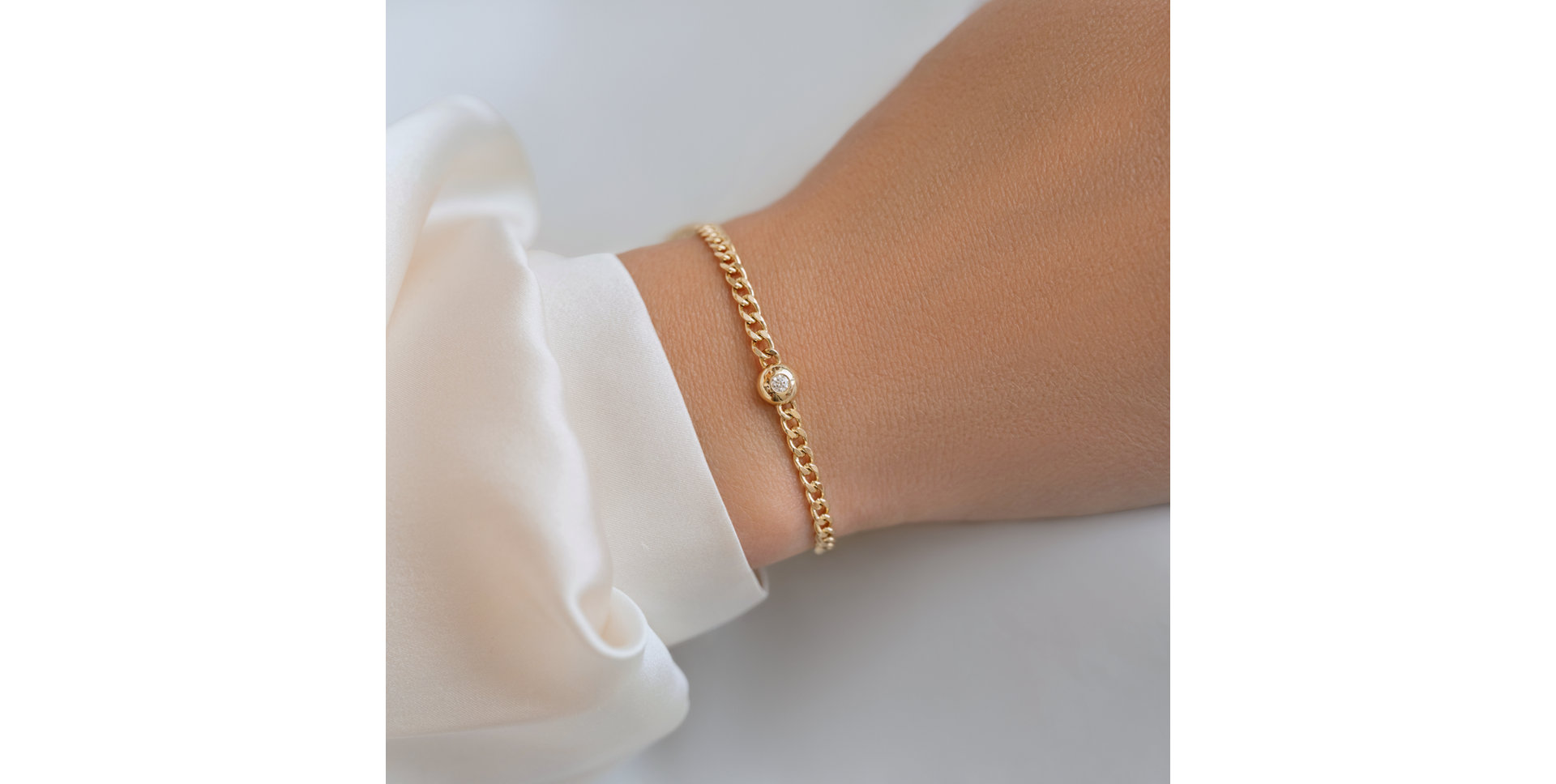 Náramok s diamantom Circle of Clarity