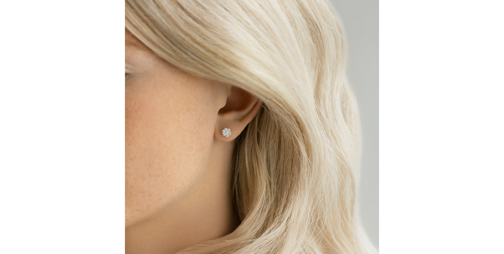 Náušnice s diamantmi Shiny Constellation