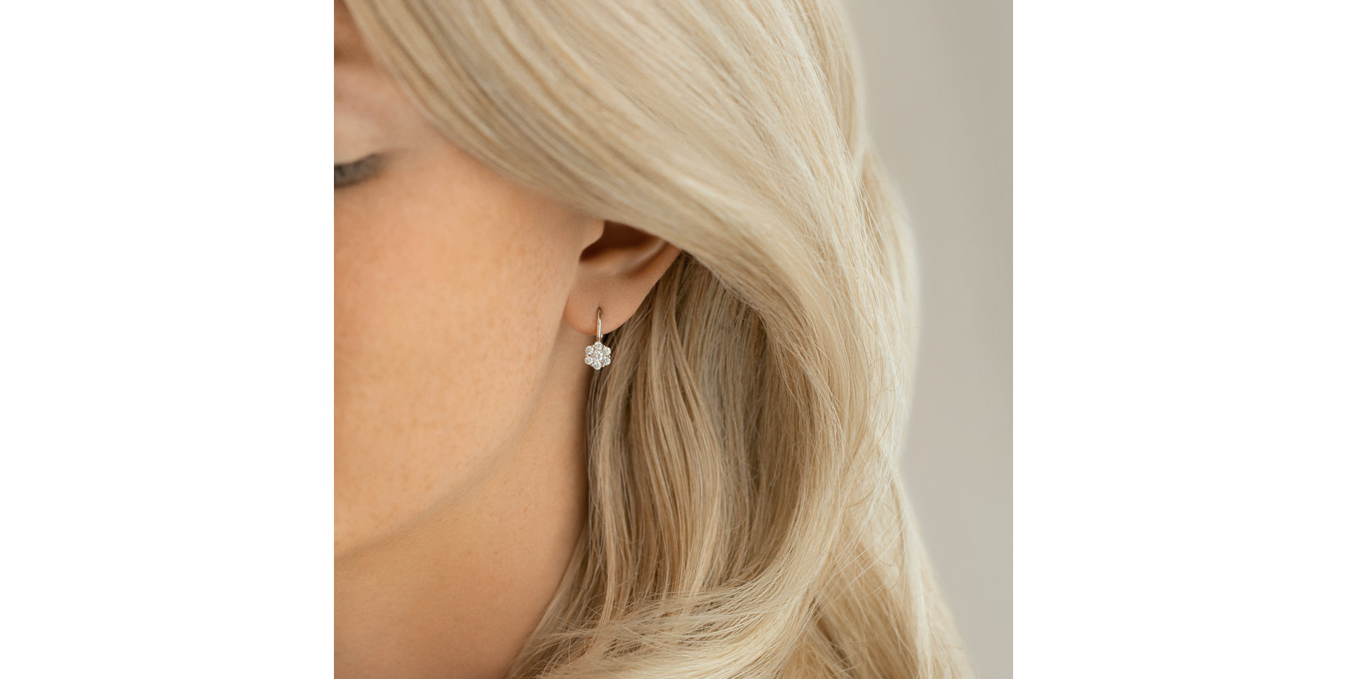 Náušnice s diamantmi Brilliance