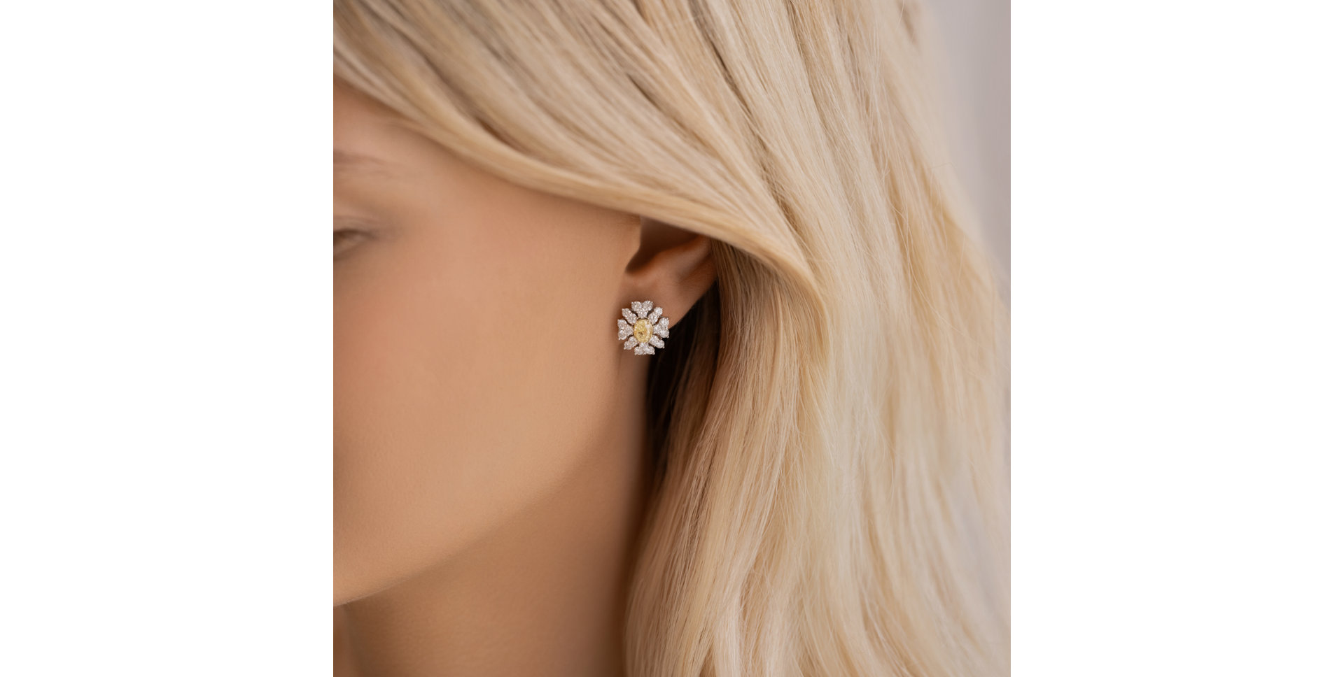 Náušnice s diamantmi Venancio