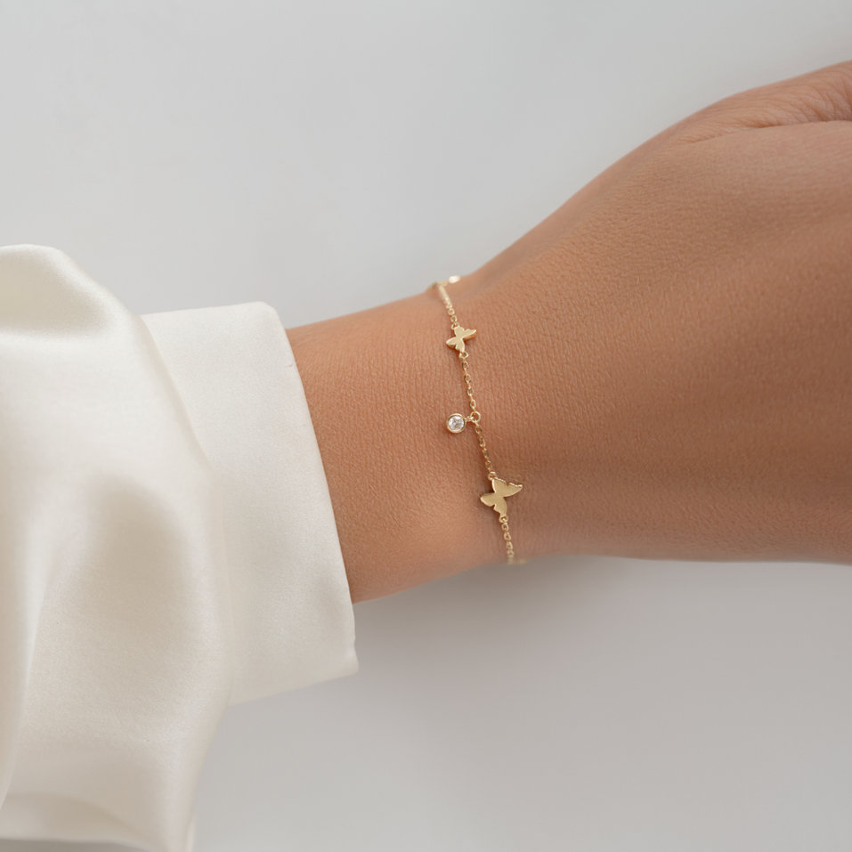 Náramok s diamantom Luna’s Dance