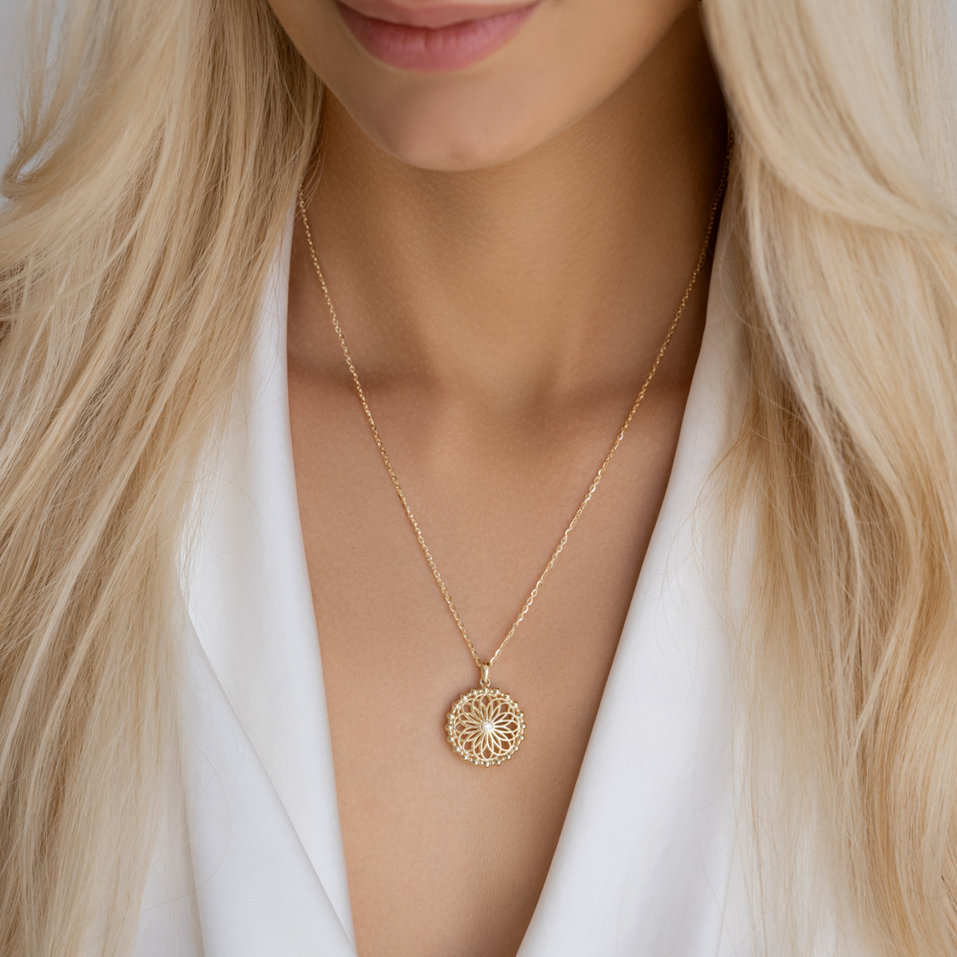 Náhrdelník s diamantom Touch of Light