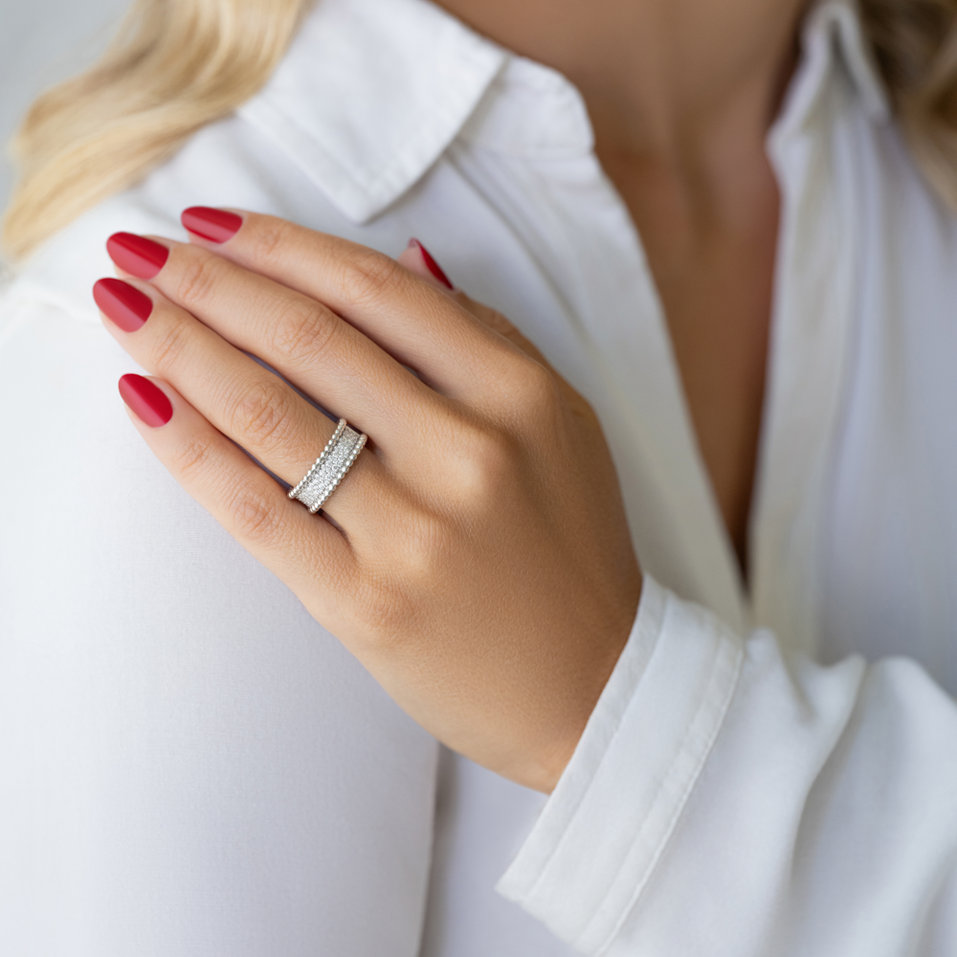 Náušnice s diamantmi The Eternal Gleam