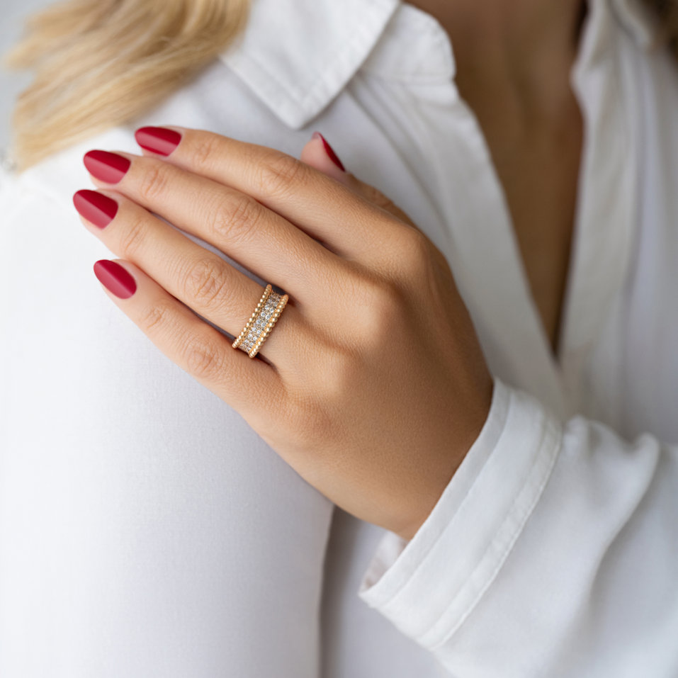 Prsteň s diamantmi The Ethernal Gleam