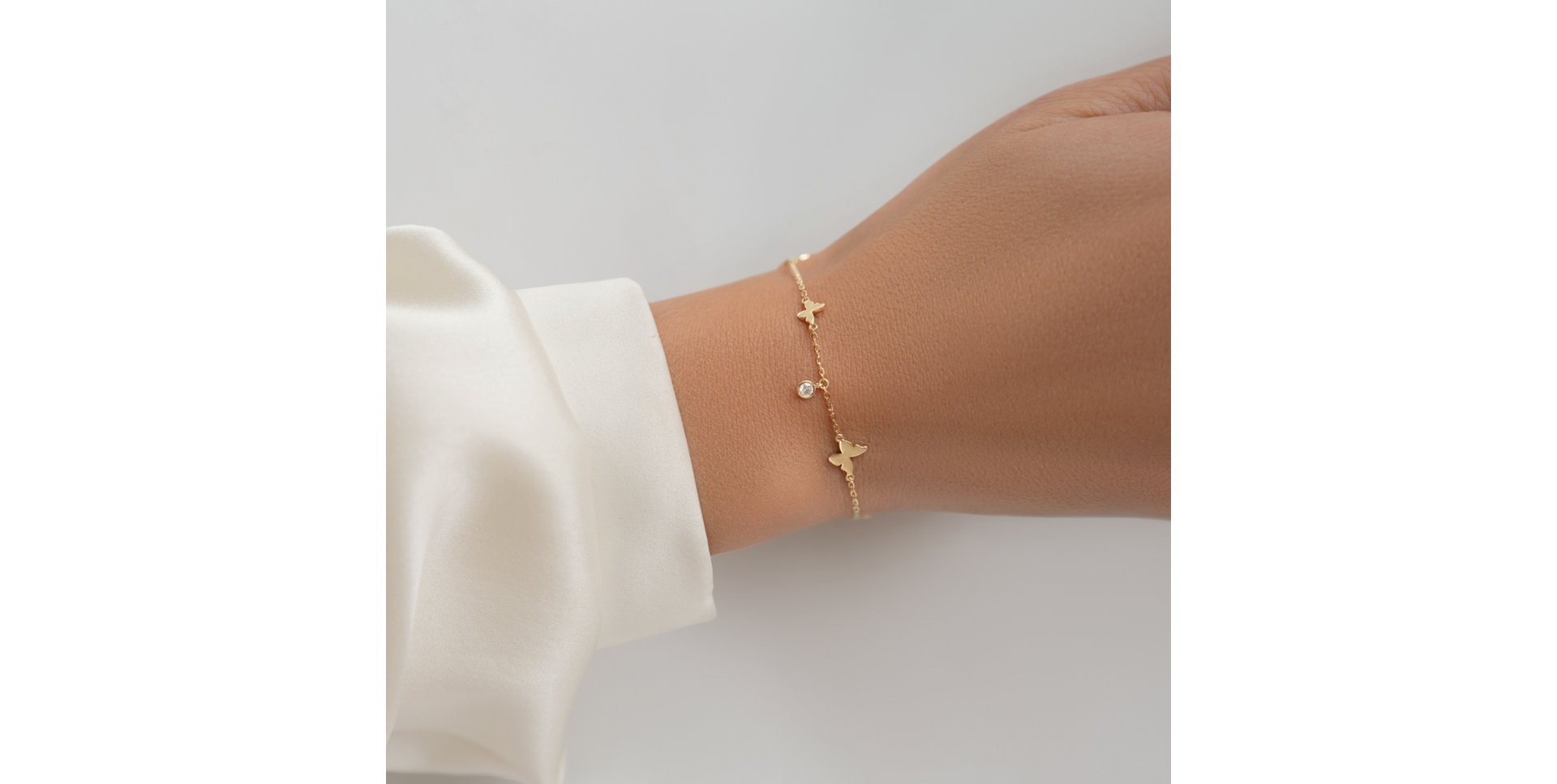 Náramok s diamantom Luna’s Dance