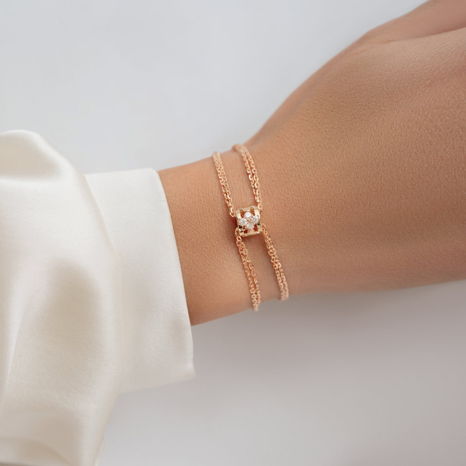 Náramok s diamantmi Virela