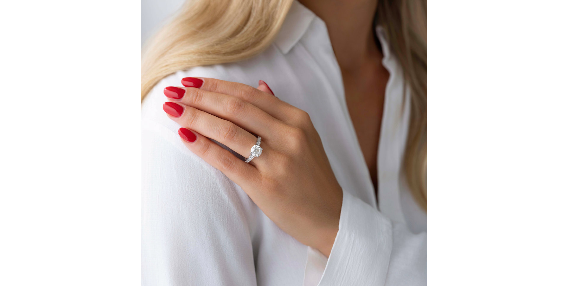 Prsteň s diamantmi The Yes Ring