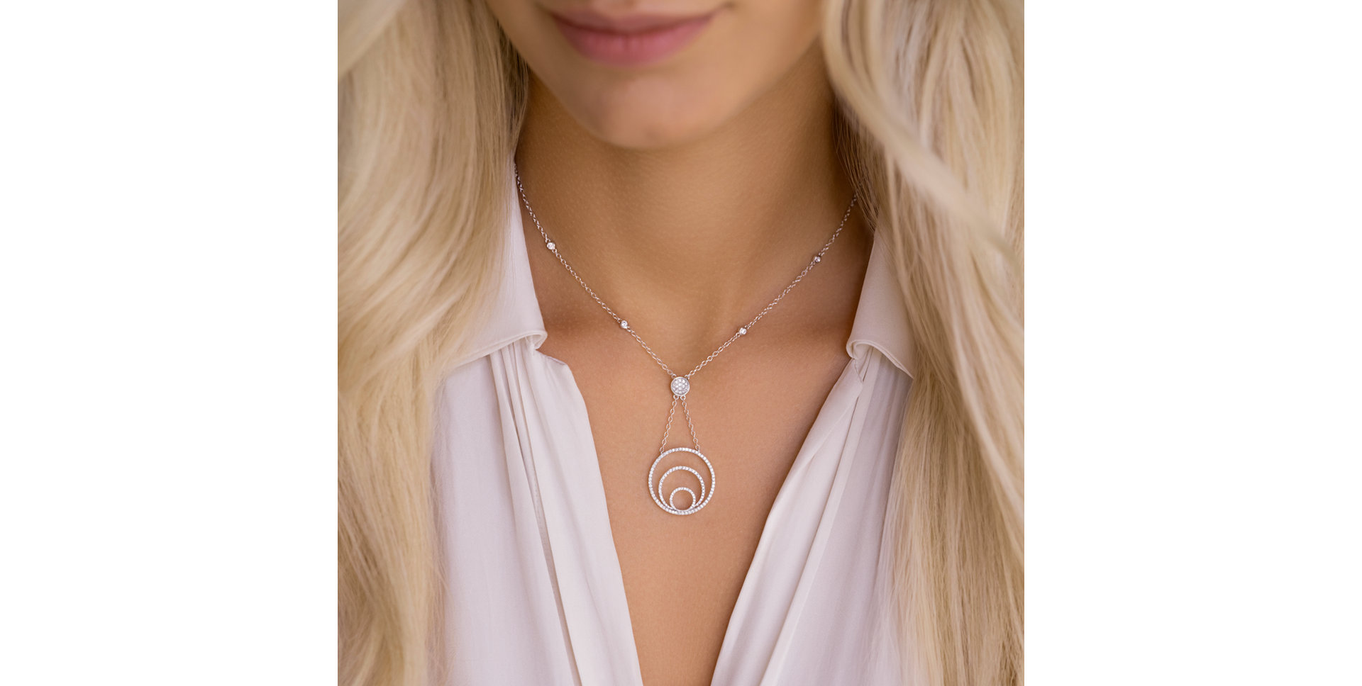 Náhrdelník s diamantmi Sandoval