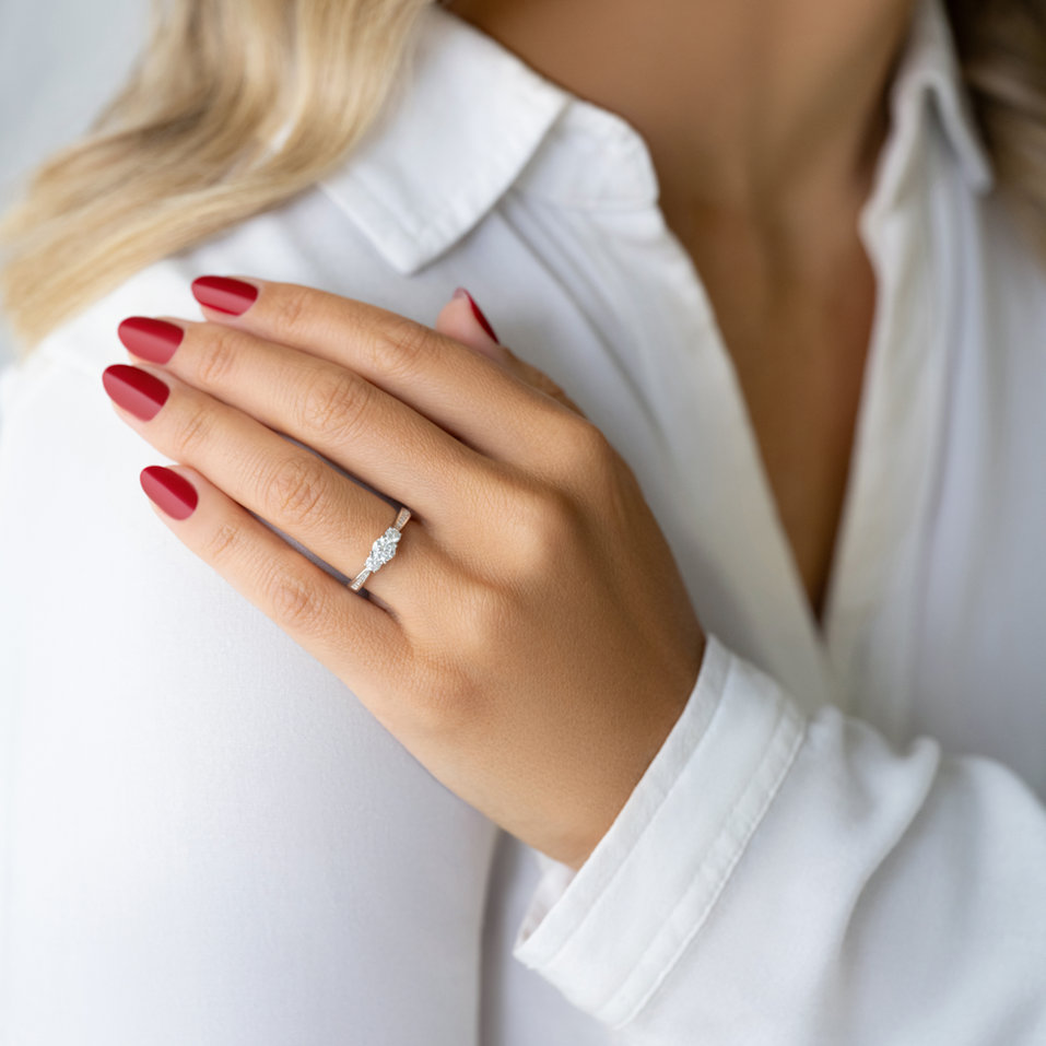 Prsteň s diamantmi Perfect Love