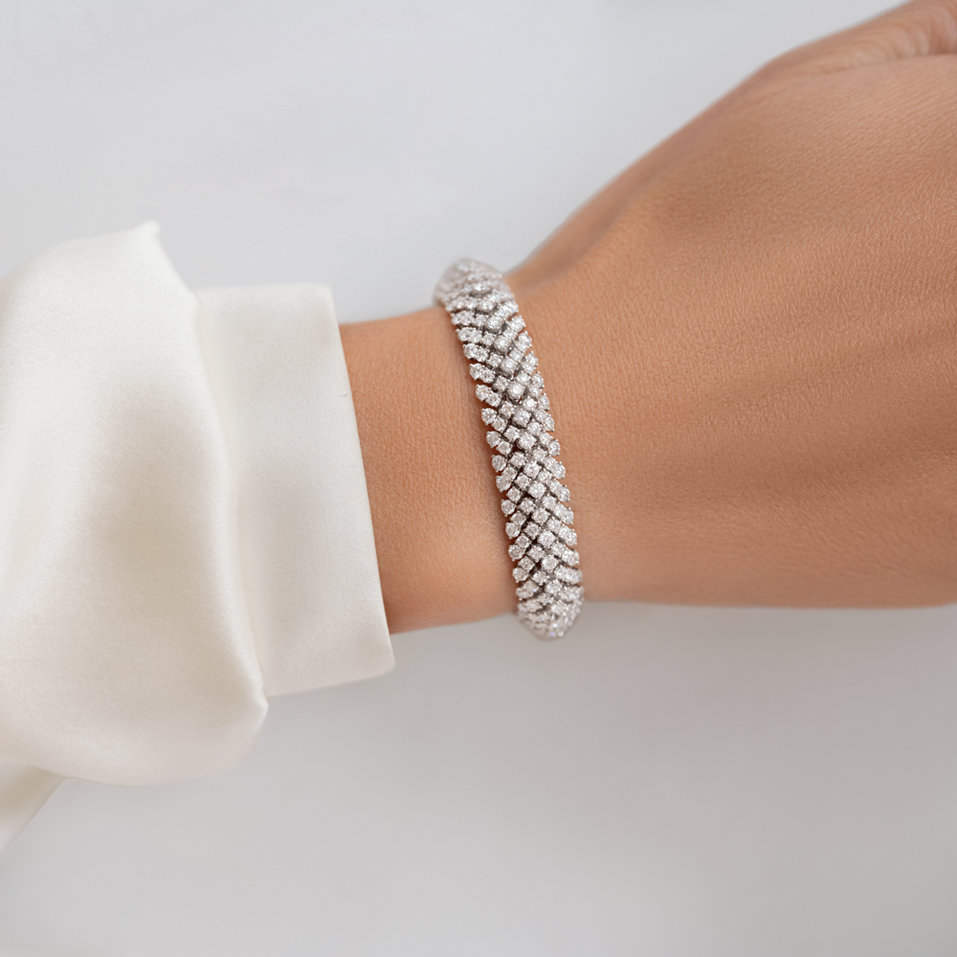 Náramok s diamantmi Witching Ribbon