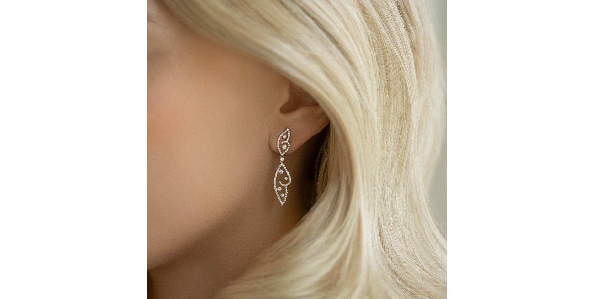 Náušnice s diamantmi Shelagh