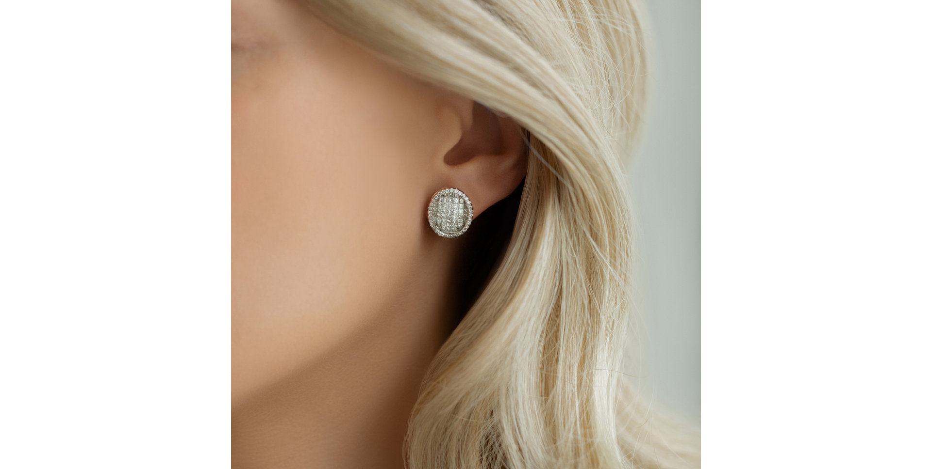 Náušnice s diamantmi Kannon