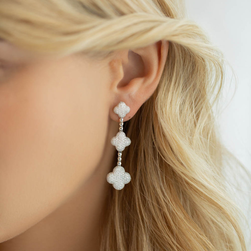 Náušnice s diamantmi Rosabel