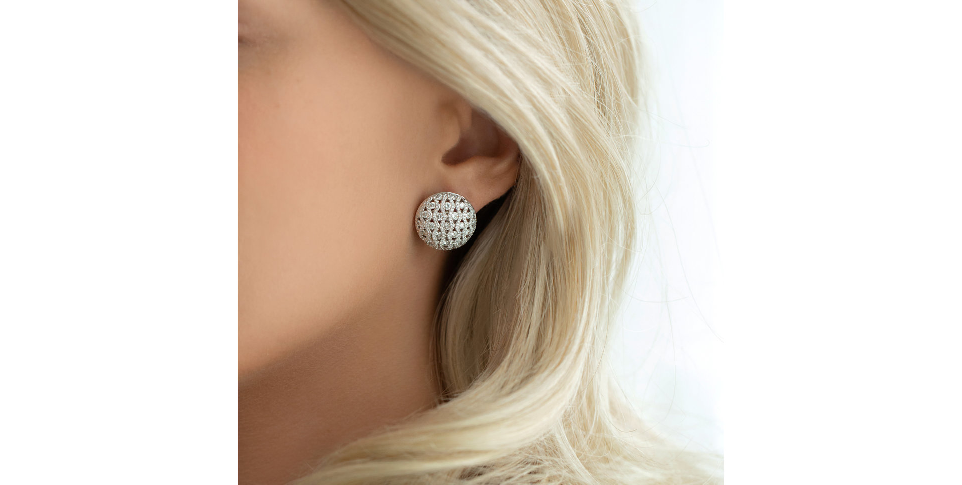 Náušnice s diamantmi Winsome Expression