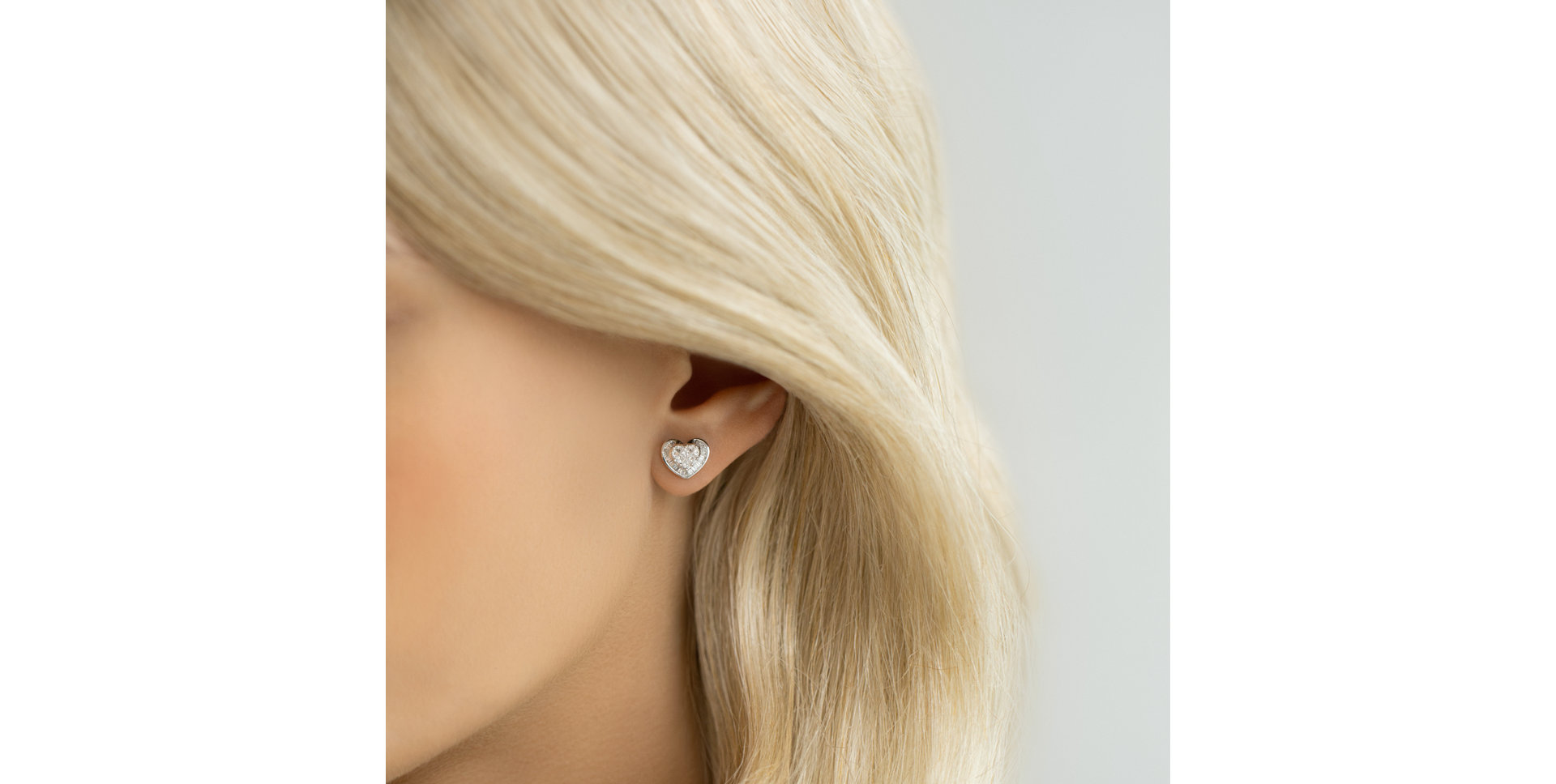 Náušnice s diamantmi Admiration