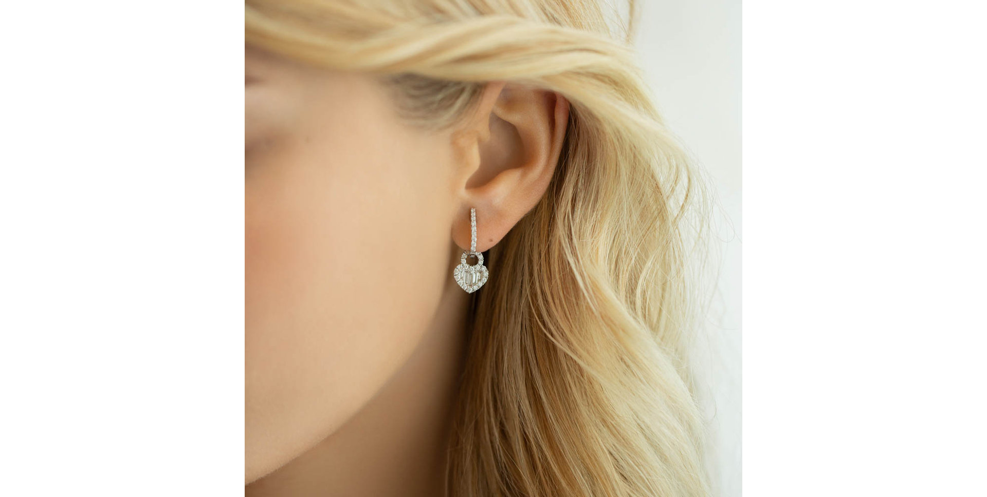 Náušnice s diamantmi Indra