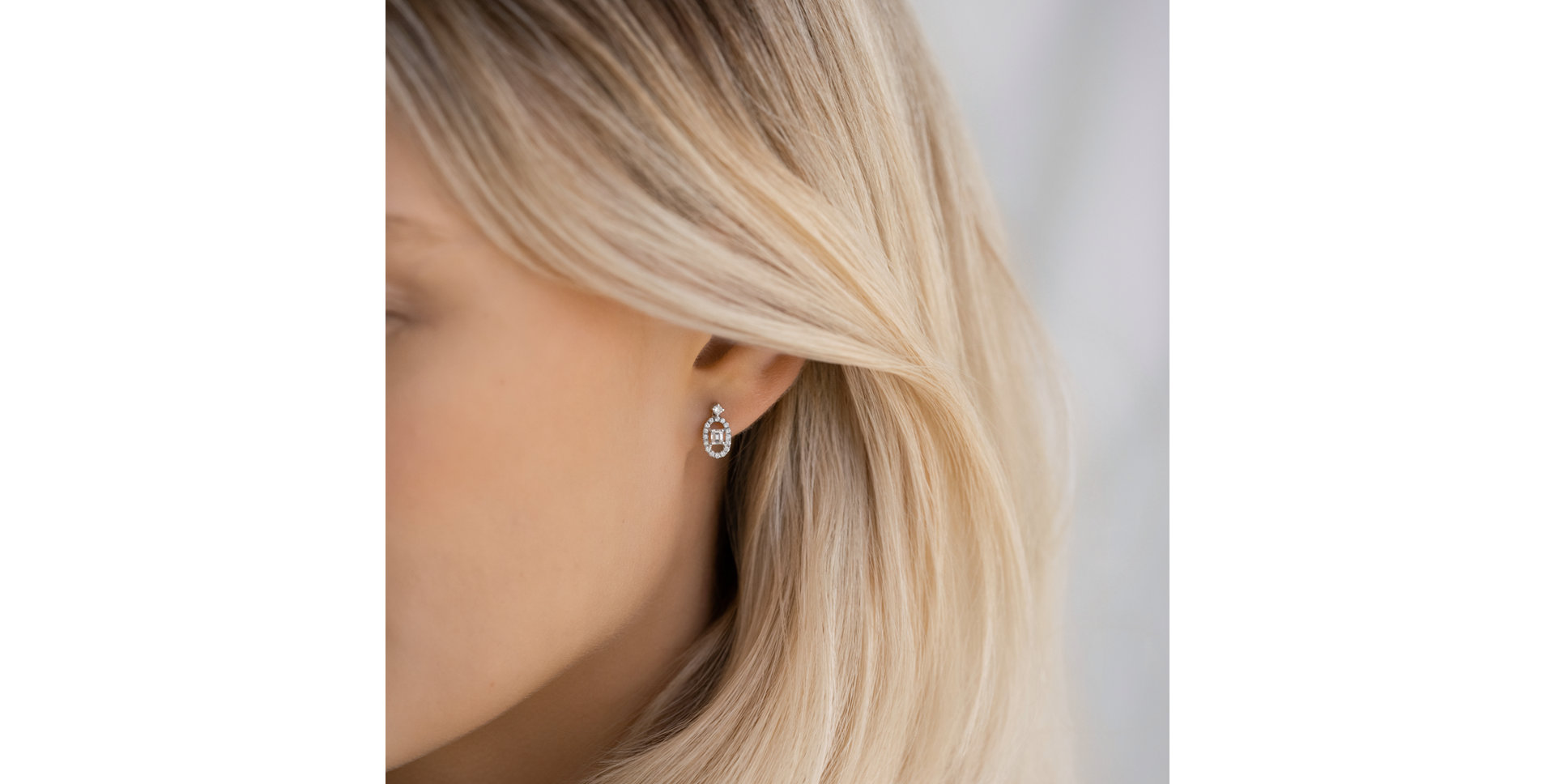 Náušnice s diamantmi Miracle Glance