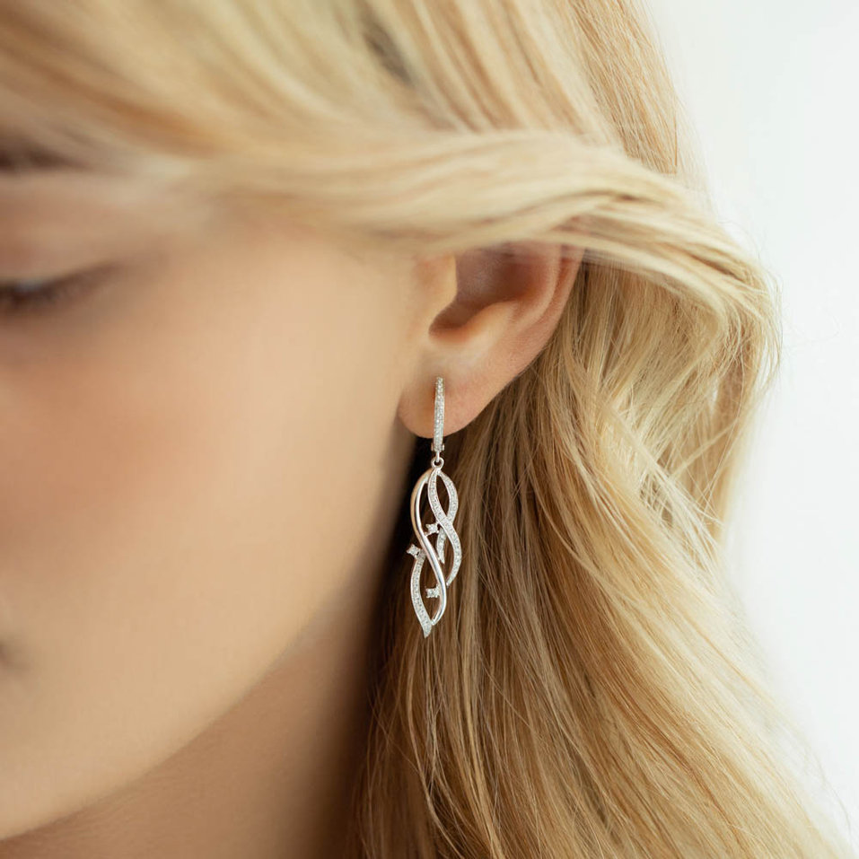 Náušnice s diamantmi Rochelle