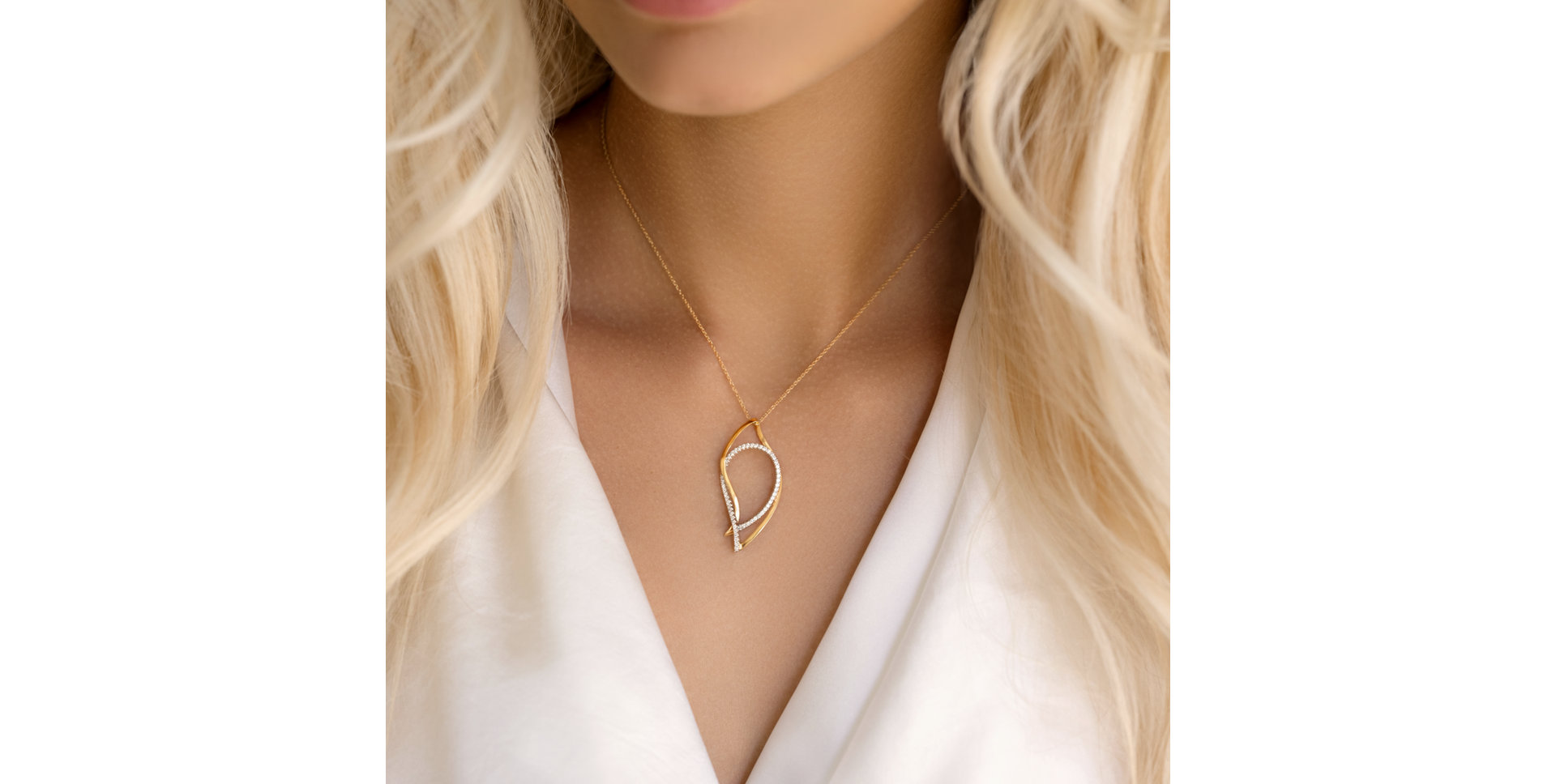 Přívěsok s diamantmi Joyner