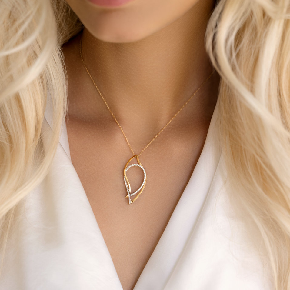 Přívěsok s diamantmi Joyner