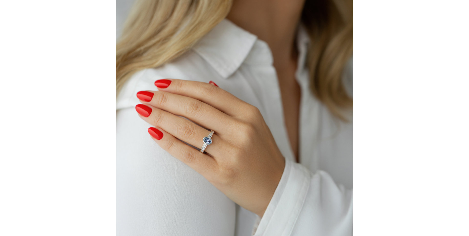 Prsteň s iliotom a diamantmi Perfect Escape