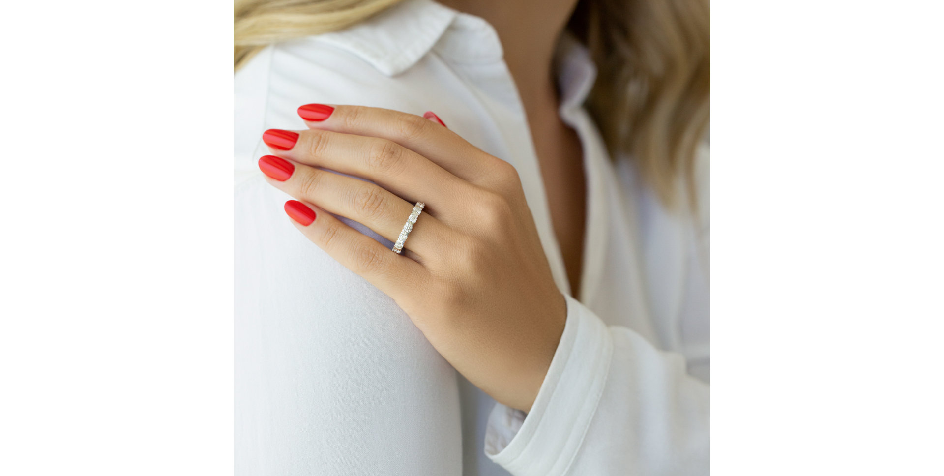 Prsteň s diamantmi Chansons